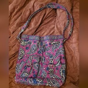 Vera Bradley Quick Draw Boysenberry Bag Retired